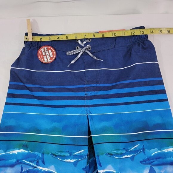 ZEROXPOSUR Drawstring Board Shorts Swim Trunks - Picture 5 of 13